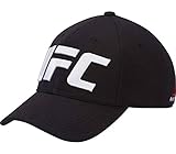 Reebok UFC Baseball Cap (Logo) Gorra, Hombre, Negro, Talla Única