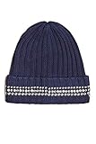 Guess - Gorro con cristales vaqueros azul Talla única