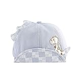 Sombrero para niños Primavera y Verano Nuevo Dinosaurio de Dibujos Animados Bordado algodón bebé Sombrero para el Sol Gorra de ala Suave Coreana