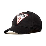 Guess - Gorra Triangle Logo Cap Black - M1RZ57WBN60JBLK - Black, Talla Unica