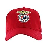 SL Benfica Gorra de béisbol oficial de fútbol (100% algodón y ajustable)