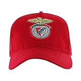 SL Benfica Gorra de béisbol oficial de fútbol (100% algodón y ajustable)