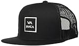 RVCA Men's VA All The Way Trucker Hat, Black, One Size
