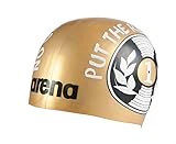 ARENA Poolish Moulded Casco, Unisex Adulto, Disc Record Gold, Talla única