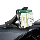 Modohe Soporte para Teléfono de Coche Montaje Móvil Universal Sujeta de Pinza Fuerte al Salpicadero para GPS Xiaomi Redmi Note 7 iPhone 12 11 Pro XR XS MAX X 8 7 6 Samsung S30 S10 Huawei P40 Mate 40