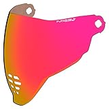 Icon - Visera para moto Airflite RST, color rojo