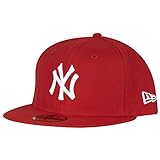 New Era York Yankees 59fifty Cap MLB Basic Red/White - 7 1/4-58cm