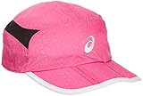 ASICS - Gorra De Running, Color Rosa, Talla única