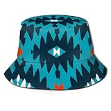 Sombrero de Pescador de patrón de nativos Americanos Sombreros de Copa Transpirables de Tapa Plana Sombrero de Sol de Moda Unisex Verano