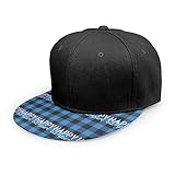 Inaayayi Gorra de béisbol de Estilo Retro con Frase motivadora de Happy Camper, Unisex, con Cierre a presión, Color Negro