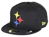 New Era Pittsburgh Steelers 59fifty Basecap NFL Elemental Team Tonal Black - 7 1/2-60cm