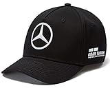 Mercedes AMG F1 Team Driver Puma Hamilton Baseball Gorra Negro Oficial 2018