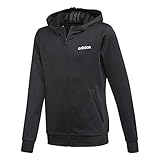 adidas Performance Cardio 128 - Chaqueta con capucha para niño, color negro