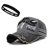 Unisex Gorra de béisbol Vintage Jeans sombrero de golf sol playa algodón ajustable Gorra Visera anti-UV protección solar cap hip-hop Mode snapback Sport bordado letras para hombre Mujer