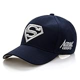 YDDM Nuevo Casual Gorra de béisbol del Casquillo Superman Nueva Carta Gorras de béisbol al Aire Libre for los Casquillos Hombres Mujeres Sombreros Snapback Sombrero for el Sol for Adultos clásico