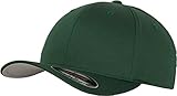 Flexfit Wooly Combed Gorra de béisbol, Verde (Spruce), XXL Unisex