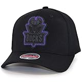 Mitchell & Ness Milwaukee Bucks Levels Classic Red Stretch Snapback NBA Cap Negro Negro Talla única