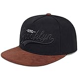 Gorra de beisbol Nueva Gorra De Béisbol Bordada Con Letras De Brooklyn, Gorras De Marea De Hip-hop Para Hombres Y Mujeres, Sombrero Plano Universal, Sombreros Para El Sol Para Deportes Al Aire Libre