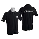 Daiwa - Polo Black Short Sleeves M - PNM