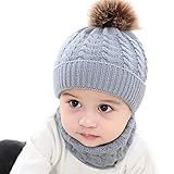 Yinuoday Nuevo Niño Niños Niña Niño Bebé Infantil Invierno Cálido Crochet Gorro de Punto Gorro Gorro