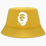 XIAOPANG Che Guevara Héroe Pesca Hunt Cap Bucket Hat Algodón Pescador Hombres Mujeres Unisex Al Aire Libre Protector Solar Sombreros Ancho Ala Redonda Top Caps