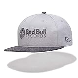 Red Bull Records New Era 9Fifty Mono Snapback Gorra, Negro Unisexo Talla única Gorra Visera Plana, Records Original Ropa & Accesorios