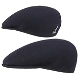 Kangol 504 - Boina para Hombre, de lana azul Medium