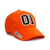 Nofonda Gorras de Béisbol Naranja para Mujer Hombre- Disfraz de General Lee Good OL' Boy Gorro Deportivo - Gorra Bordada 01 Snapback Talla única Regalo Hiphop para Rapero