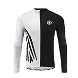 Uglyfrog Bike Wear Hombres Invierno Ciclismo Maillots Chaqueta de Ciclismo Térmico Respirable Cómodo Manga Larga