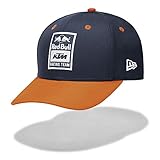 Red Bull KTM New Era 9FIFTY Stretch Gorra, Azul Unisexo Talla única Cap, KTM Factory Racing Original Ropa & Accesorios