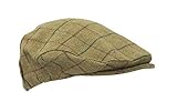 Walker and Hawkes - Boina Unisex de Tweed - Gorra de Estilo campiña Inglesa - Ideal para la hípica y la Caza - - Tweed Beige - L (59cm)