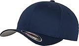 Flexfit Wooly Combed Gorra de béisbol, Azul Marino (Navy), L/XL Unisex