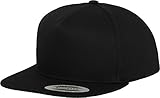 Flexfit Gorra Classic 5 Panel Snap Back Negro Negro Talla:Talla única