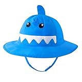 Sombrero para bebé con protección UV UPF 50+ de secado rápido, gorra con protección UV Tiburón 0-12 Meses