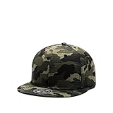 JEEDA Gorra de béisbol Snapback Hiphop, gorra ajustable, unisex, visera plana, de camuflaje, para hombre y mujer XXMC camuflaje 7. M