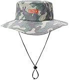 Hurley M Vagabond Printed Boonie Gorra, Hombre, Spruce Fog, S/M