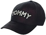 Tommy Hilfiger Tommy Patch Cap Velvet Gorra de béisbol, Rojo (Cabernet 263), Talla única (Talla del Fabricante: OS) para Mujer