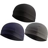 VALICLUD Forro de Casco para Hombre Gorro de Calavera Que Absorbe La Humedad Sombrero de Gorro de Refrigeración Sombreros Multifuncionales para Correr en Bicicleta