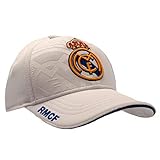 GORRA REAL MADRID PRODUCTO OFICIAL- BLANCA 2017-2018 ADULTOS