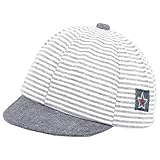 Snyemio Gorra de Béisbol Bebé Rayas Sombrero del Sol Anti UV Verano para Niño Niña