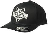 Fox Flathead 110 Snapback Hat Black/White