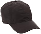 VAUDE Supplex Gorra, Unisex Adulto, Negro, Talla única