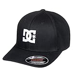 DC Shoes Cap Star-Gorra Flexfit para Chicos 8-16, Niños, 1SZ, Negro