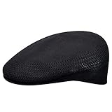 Kangol Tropic Ventair 504 - Gorra de visera para hombre Negro XX-Large