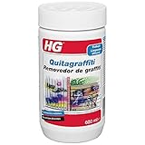 HG 127060130 Quitagraffiti 600 ml-un limpiagrafittis Que Elimina Aerosol, Las Salpicaduras de Pintura Nueva y Las Manchas de rotulador, 0.5 l