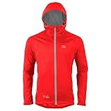 HIGHLANDER Stow & Go Chaqueta, Hombre, Rojo, XL