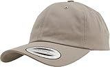 Flexfit Gorra de béisbol Yupoong algodón Unisex para Hombre y Mujer, no rígida con Cierre de latón, Unisex, 6245CM, Caqui, Talla única