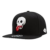 Hombres Chicos Modernos 3D Bordado Cráneo Gorra de Beisbol Gorra Hip Hop