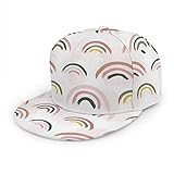 Gorra de béisbol plana 3D creativa linda arco iris plana ajustable Snapback Caps Casual Dad Hat Trucker Sombreros para hombres y mujeres
