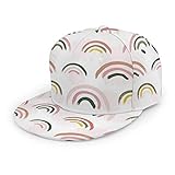 Gorra de béisbol plana 3D creativa linda arco iris plana ajustable Snapback Caps Casual Dad Hat Trucker Sombreros para hombres y mujeres